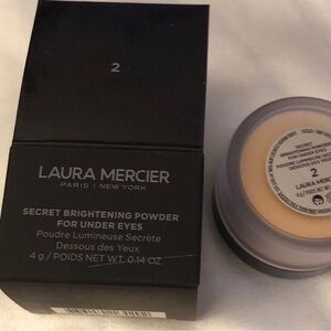 Laura Mercier Secret Brightening Powder for Under Eyes Shade 2 4g Sealed NIB